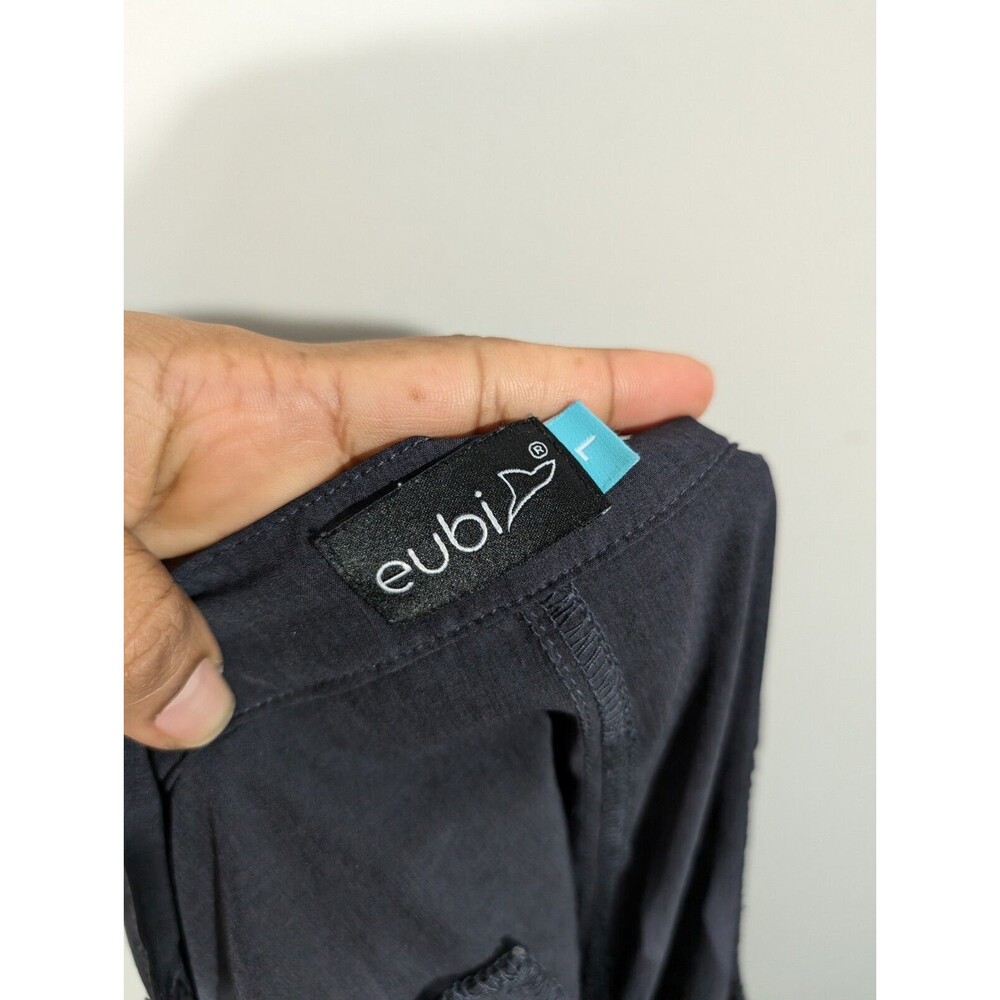 Eubi Shorts Men Sz L Charcoal Hybrid Outdoor Hiking Golf Performance - Picture 9 of 11